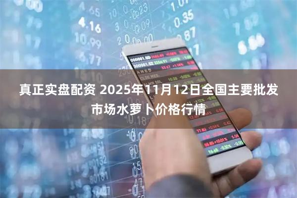 真正实盘配资 2025年11月12日全国主要批发市场水萝卜价格行情